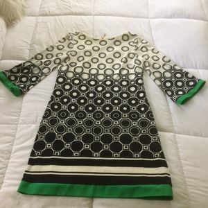 Eliza J Polka Dot Shirt Dress